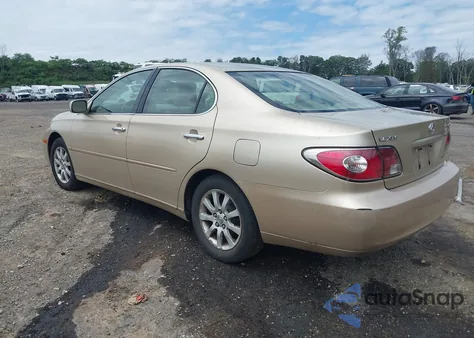 2002 Lexus Es 300 z USA, uszkodzony, nr VIN JTHBF30G920076467